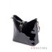 Купить женскую сумку Farfalla Rosso черную лаковую с перекидом - арт.91044_1